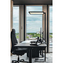 Floor lamp WORKLIGHT, 79W, 4000K, 80°, black