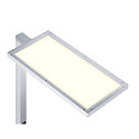 SLV LED Bro-Stehleuchte WORKLIGHT, Up/Down, mit Sensor, 79W 4000K 7600lm 100/80, UGR <19, dimmbar, Wei