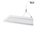 SLV Luminaire à suspension WORKLIGHT DALI haut bas, contrôlable par DALI, UGR < 19 IP20, blanche gradable