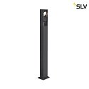 SLV Outdoor LED Stehleuchte ESKINA FRAME 125 DOUBLE CCT, IP65 IK06, 125cm, 27W 3000/4000K 95°/95°, verstellbar, anthrazit