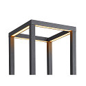 SLV Outdoor LED Stehleuchte QUADRULO, IP55 IK04, 7.5W 3000K 230lm, anthrazit