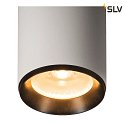 SLV Luminaire de plafond NUMINOS DALI XL contrôlable par DALI IP20, noir, blanche gradable