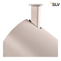 SLV LED 3-Phasen StrahlerNUMINOS® DALI XL, 36W, 2700K, 24°, Weiß / Schwarz