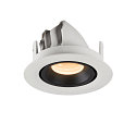 SLV Apparecchio da incasso a soffitto NUMINOS GIMBLE XS, Nero, Bianco