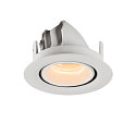 SLV Apparecchio da incasso a soffitto NUMINOS GIMBLE XS, Bianco