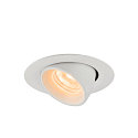 SLV Apparecchio da incasso a soffitto NUMINOS GIMBLE XS, Bianco