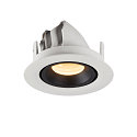 SLV LED Deckeneinbauleuchte NUMINOS GIMBLE XS, 3000K, 40, Wei / Schwarz