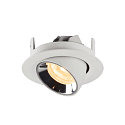 SLV LED Deckeneinbauleuchte NUMINOS GIMBLE XS, 3000K, 40, Wei / Chrom