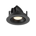 SLV LED Deckeneinbauleuchte NUMINOS GIMBLE XS, 4000K, 20, Schwarz