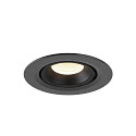 SLV LED Deckeneinbauleuchte NUMINOS GIMBLE XS, 4000K, 20, Schwarz
