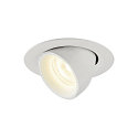 Apparecchio da incasso a soffitto NUMINOS GIMBLE XS, Bianco