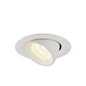 SLV LED Ceiling recessed luminaire NUMINOS GIMBLE XS, 4000K, 40, white