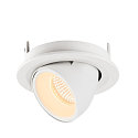 SLV Apparecchio da incasso a soffitto NUMINOS GIMBLE S, Bianco