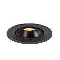 SLV LED Ceiling recessed luminaire NUMINOS GIMBLE M, 3000K, 40, black