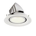 SLV Apparecchio da incasso a soffitto NUMINOS GIMBLE M, Bianco