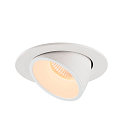 SLV Apparecchio da incasso a soffitto NUMINOS GIMBLE L, Bianco