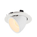 SLV LED Deckeneinbauleuchte NUMINOS GIMBLE L, 3000K, 55, Wei