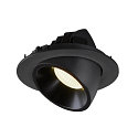 SLV LED Deckeneinbauleuchte NUMINOS GIMBLE L, 4000K, 40, Schwarz