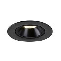 SLV LED Ceiling recessed luminaire NUMINOS GIMBLE L, 4000K, 55, black