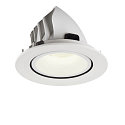 SLV LED Ceiling recessed luminaire NUMINOS GIMBLE L, 4000K, 20, white