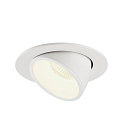SLV LED Ceiling recessed luminaire NUMINOS GIMBLE L, 4000K, 20, white