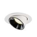 SLV Plafonnier encastr NUMINOS GIMBLE L, chrome, blanche