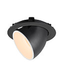 SLV LED Ceiling recessed luminaire NUMINOS GIMBLE XL, 2700K, 40, black/white