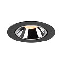 SLV Apparecchio da incasso a soffitto NUMINOS GIMBLE XL, Cromo, Nero