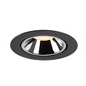 SLV Apparecchio da incasso a soffitto NUMINOS GIMBLE XL, Cromo, Nero