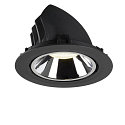 SLV Apparecchio da incasso a soffitto NUMINOS GIMBLE XL, Cromo, Nero