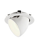 SLV LED Ceiling recessed luminaire NUMINOS GIMBLE XL, 4000K, 20, white