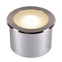 LED Bodeneinbauleuchte DASAR FLAT 120, IP67 / IP65, Edelstahl 304, begehbar, 7W 3000K 520lm