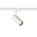 SLV 3-Phasen LED Strahler NUMINOS ZOOM M, 230V / 500mA, CRi >90, fokussierbar, DALI dimmbar, 20W 3000K 15-60, wei