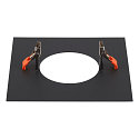 SLV Mounting frame for NUMINOS M, 240/120mm, square, black