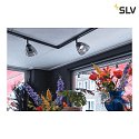 SLV 1-Phasen Strahler PARA CONE GL GU10, transparent, schwarz