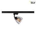 SLV Projecteur triphasé PARA CONE GL GU10 GU10 IP20, noir , transparent