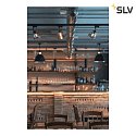 SLV Projecteur triphasé PARA CONE GL GU10 GU10 IP20, noir , transparent