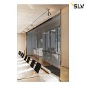 SLV Projecteur triphasé PARA CONE GL GU10 GU10 IP20, transparent, blanche