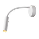Lampada da parete KARPO GOOSE, Bianco dimmerabile