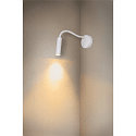 Lampada da parete KARPO GOOSE, Bianco dimmerabile