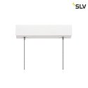 SLV Luci a sospesione ONE LINEAR 140 PHASE UP/DOWN IP20, bianco dimmerabile