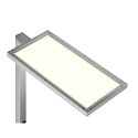 SLV Lampadaire WORKLIGHT UGR < 19 IP20, argent gradable