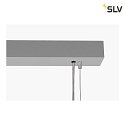 SLV pendant luminaire WORKLIGHT UGR < 19 IP20, silver dimmable