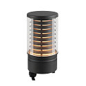 LED Leuchtenkopf M-POL M LOUVER, IP65 IK10, 19W, 2700/3000K, 350-370lm, CRI90, DALI dimmbar, anthrazit