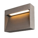 SLV LED Outdoor Wandaufbauleuchte CONCRETO M, 8,5W, 3000K, 350lm, IP65, grau
