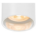 SLV Luminaire mural ASTO TUBE Bas,  1 flamme, cylindrique, rigide GU10 IP20, blanche gradable