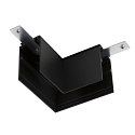 Connettore a L TRACK 48V meccanico, a destra, profondo, Nero