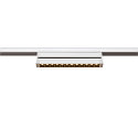 SLV Spot IN-LINE 24 TRACK 48V DARKLIGHT REFLECTOR Move DALI IP20, blanche gradable