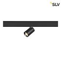 SLV spot NUMINOS® XS TRACK 48V DALI controllable IP20, chrome, black dimmable