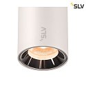 SLV LED Spot NUMINOS® XS TRACK 48V, 55°, 8,7W, CRI90, DALI, IP20, 2700K, 640lm, weiß/chrom